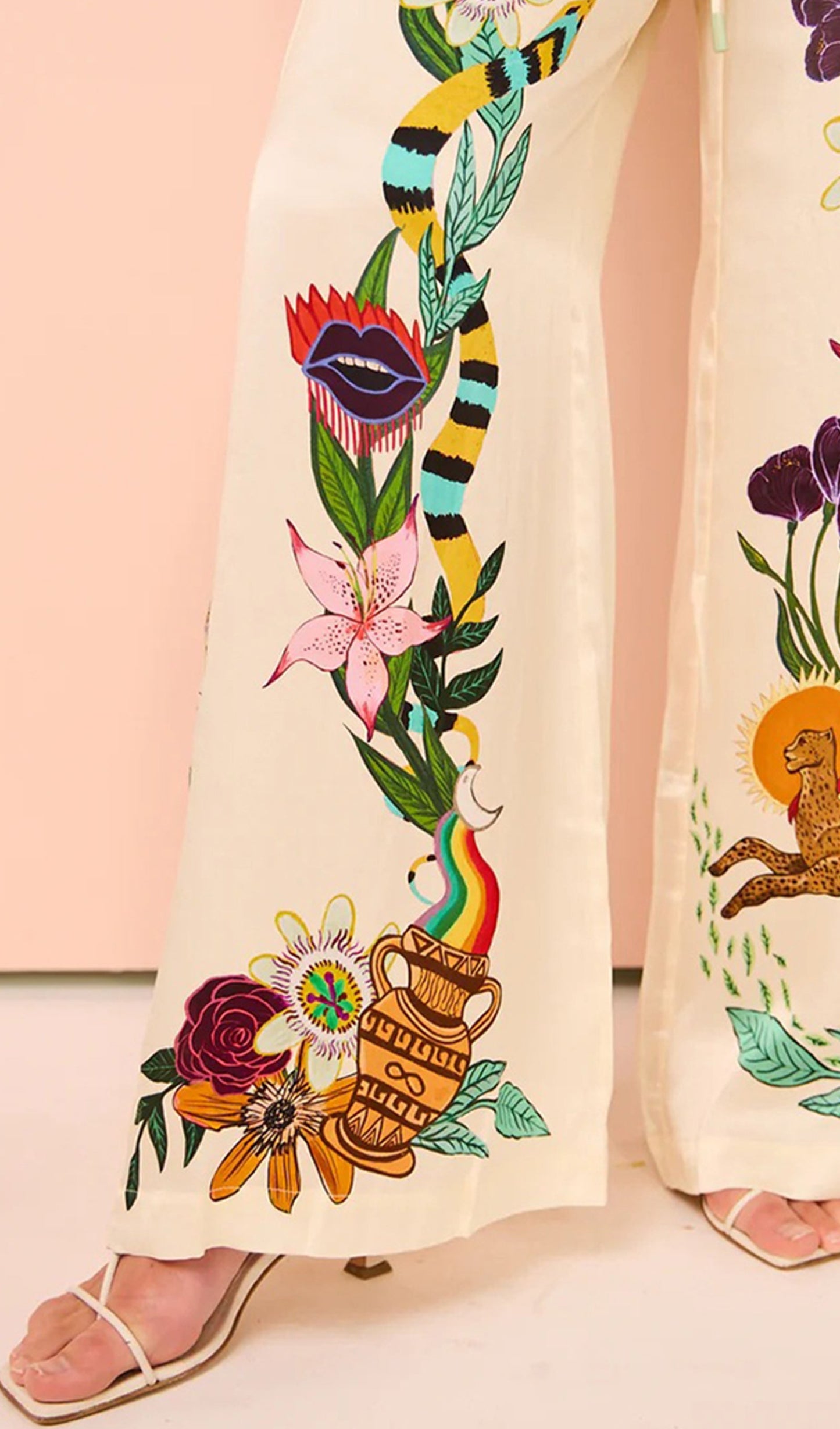 Çiçekli Kıyafetler Yazlık İki Parça Takım