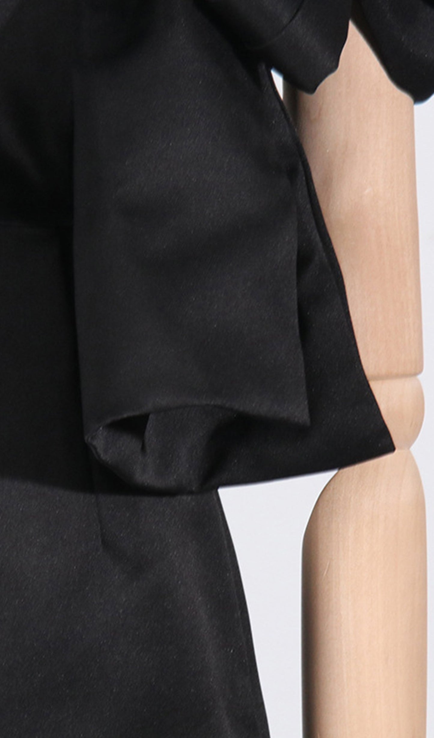 Tek Omuz Bodycon Mini Elbise Siyah