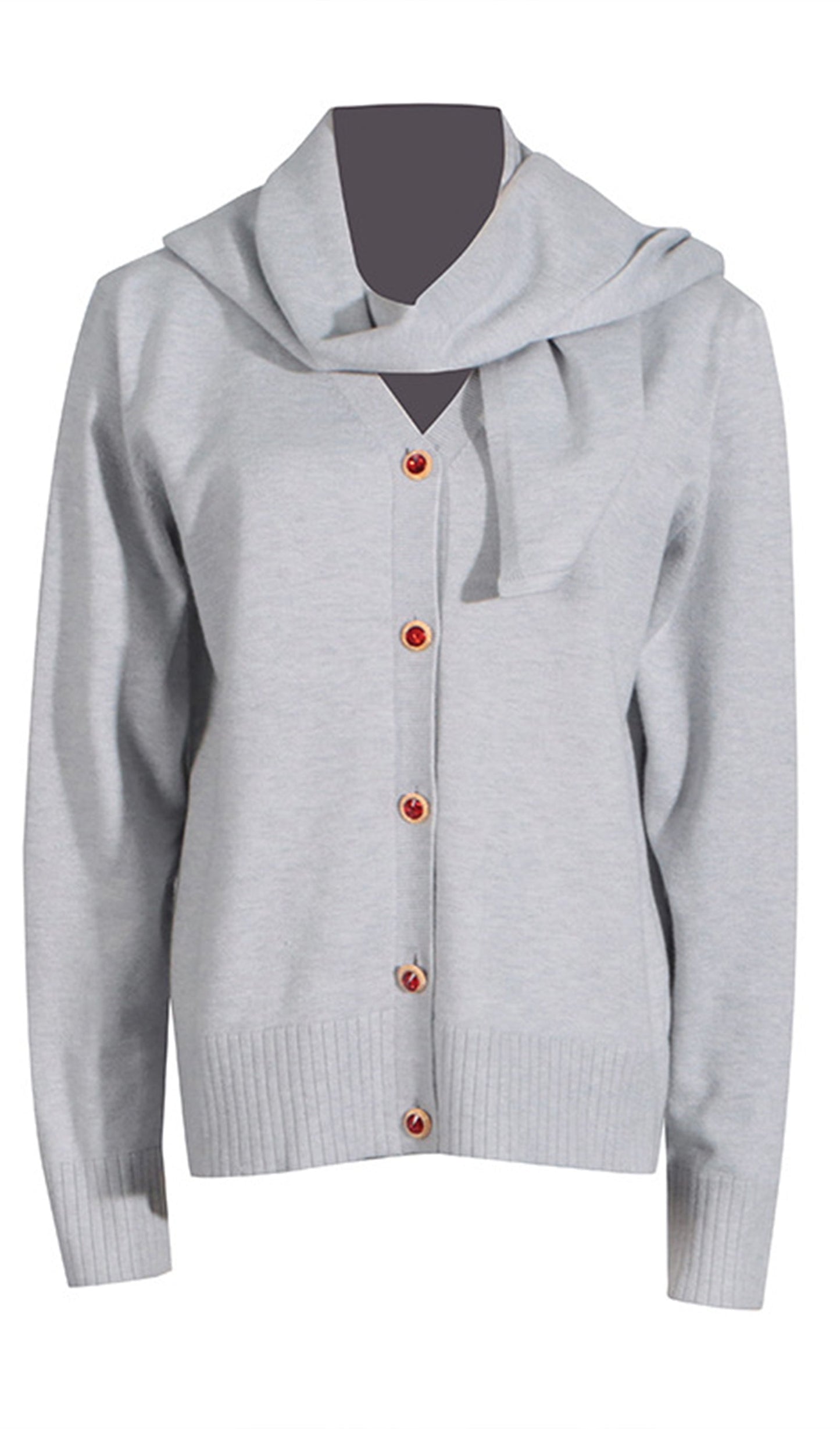 Nostalji Kapüşonlu Hırka Üst