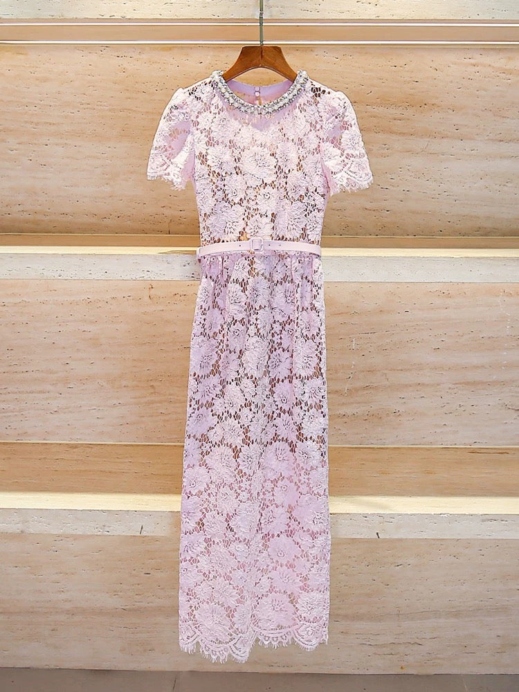 Sukienka koronkowa Rosalie midi