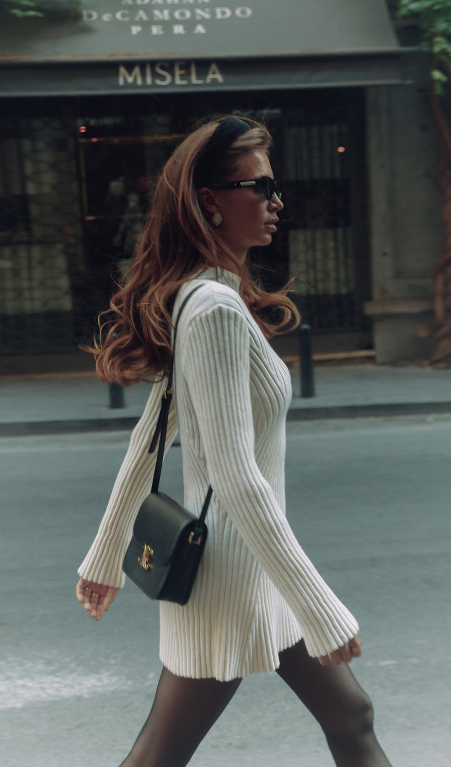 Ribana Jersey A-Siluet Mini Elbise