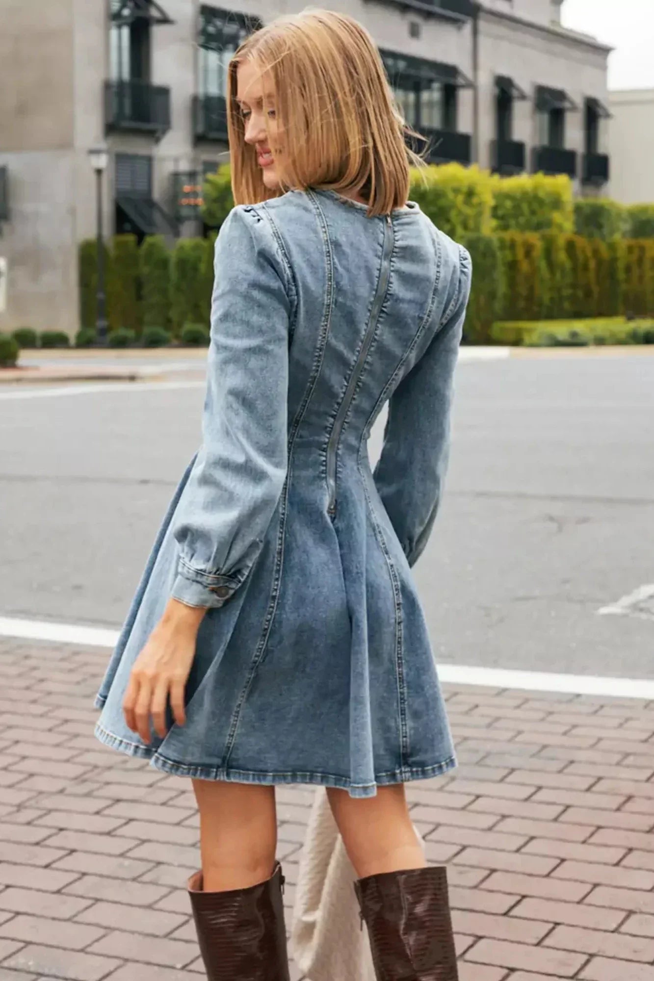 Denim Darling Mini Elbise