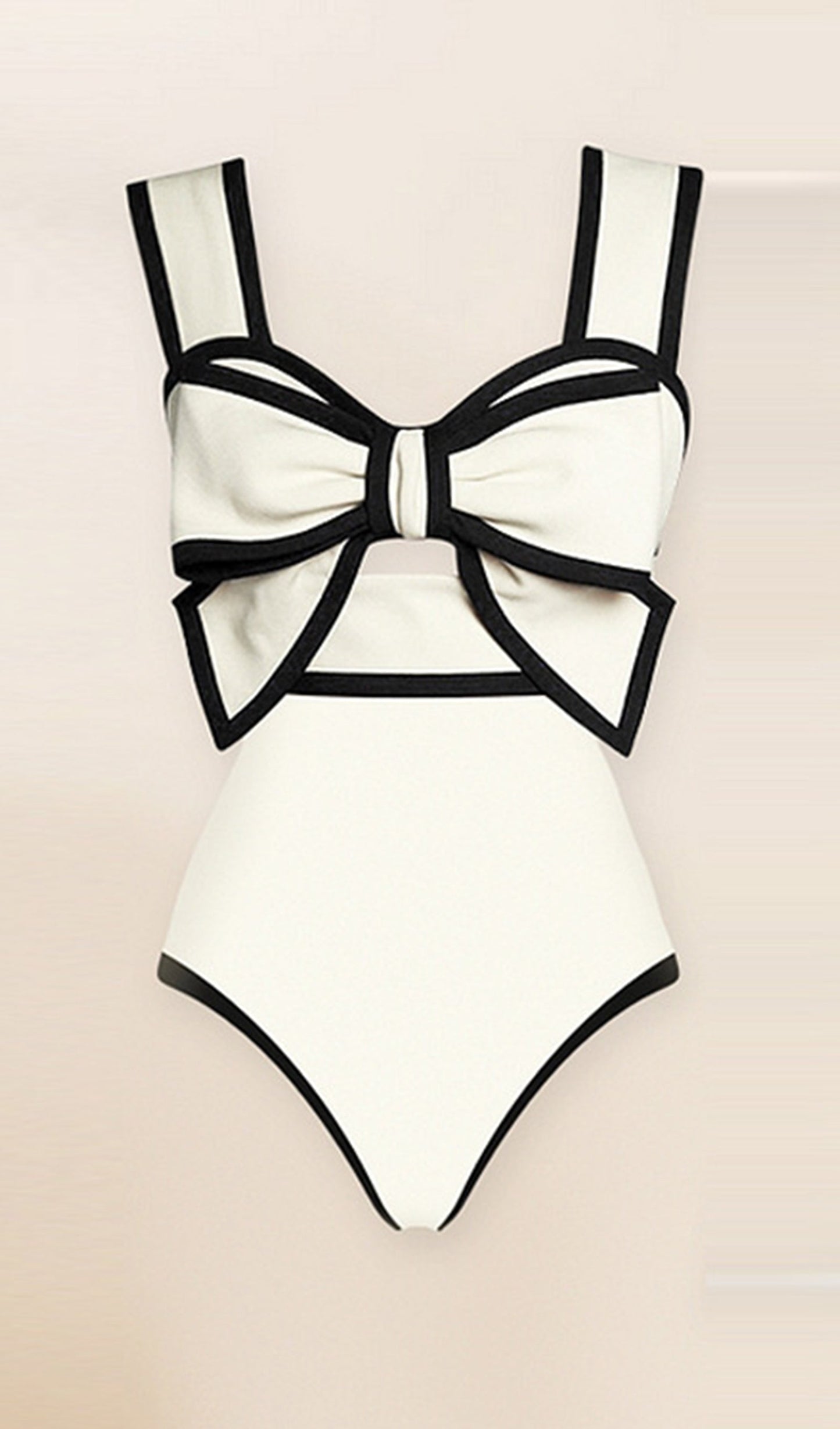 Tek Parça Puantiyeli Mayo-Pareo Takım