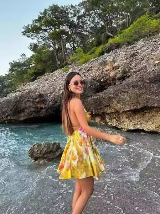 Lumina Derin V Mini Tatil Elbisesi