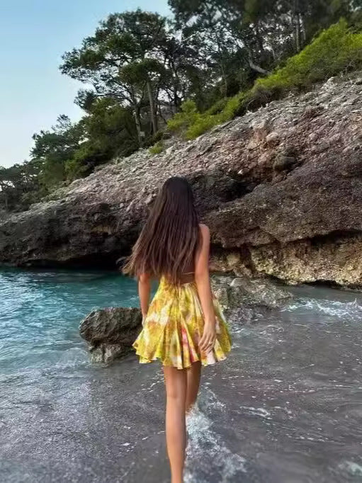 Lumina Derin V Mini Tatil Elbisesi