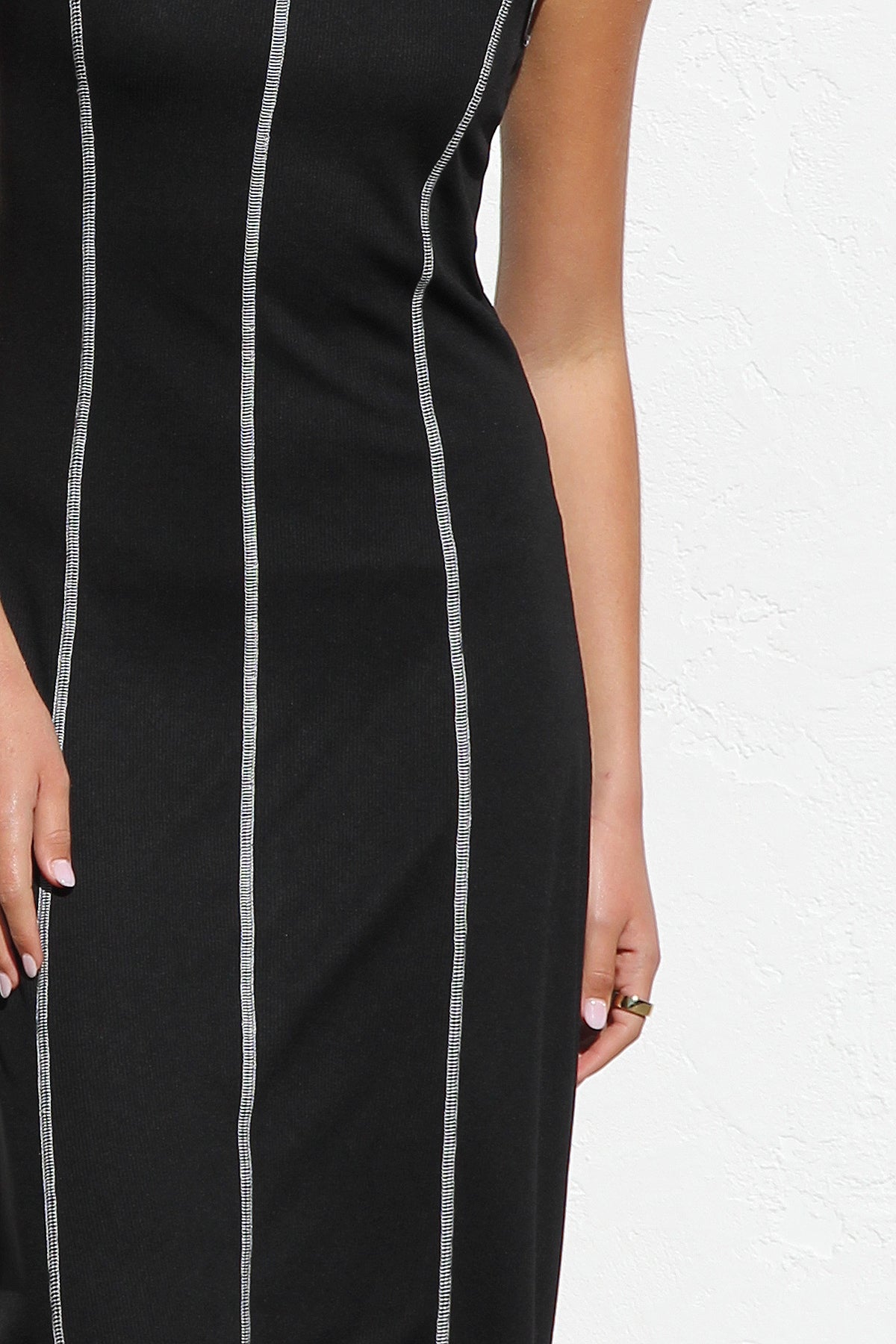 Ariana Maxi Elbise-Siyah