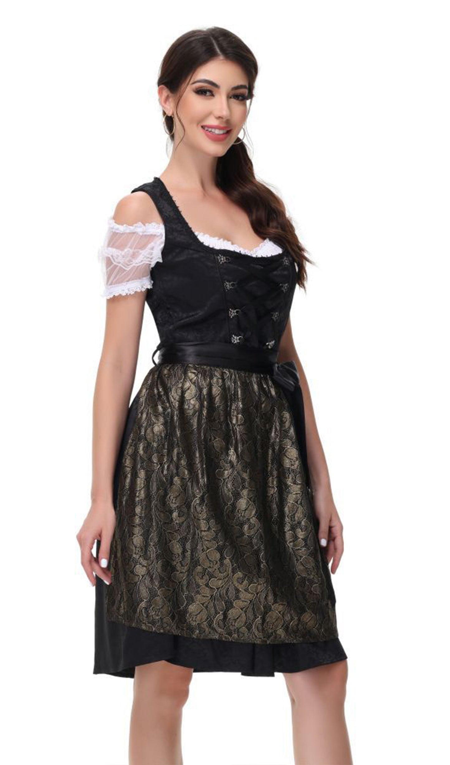 Dpytoraw Kadın Oktoberfest Dirndl Elbise