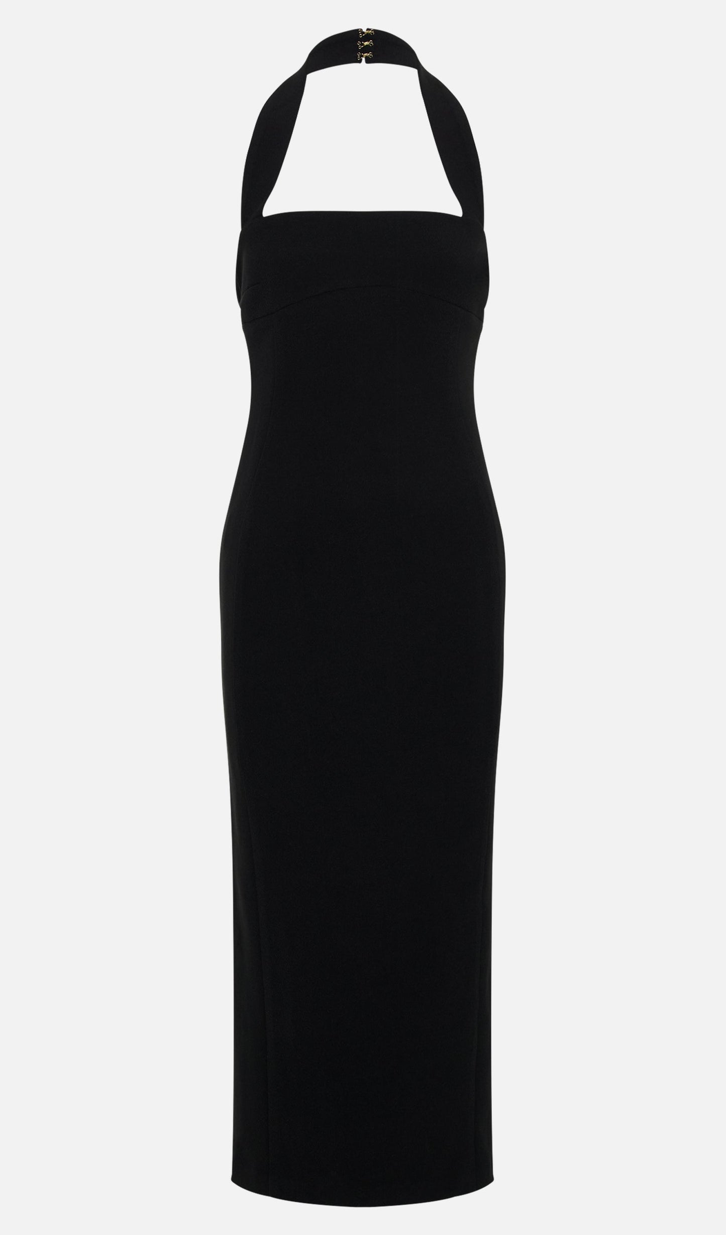 Teressa Elbise Halter Midi Elbise