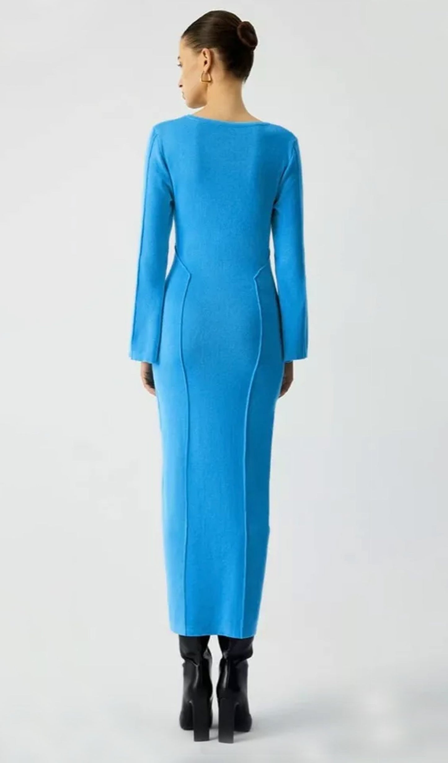 Mavi Coastal Allure Midi Elbise