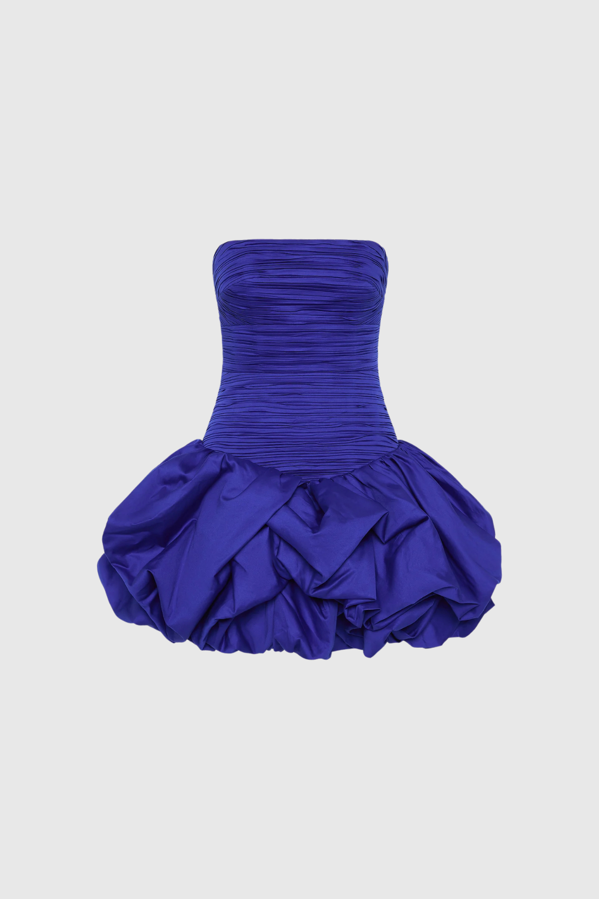 Amerigo Ruch Straplez Mini Elbise Mavi