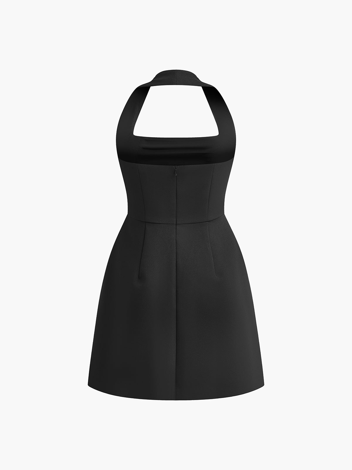 Stella Halter Solid Mini Elbise