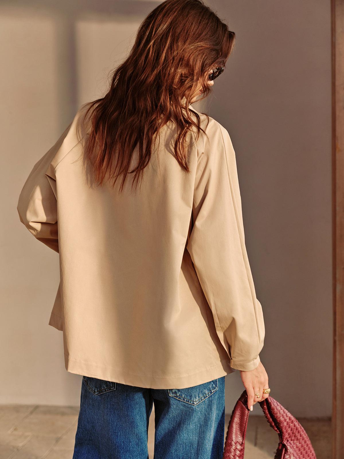 Beige Elegance Trençkot