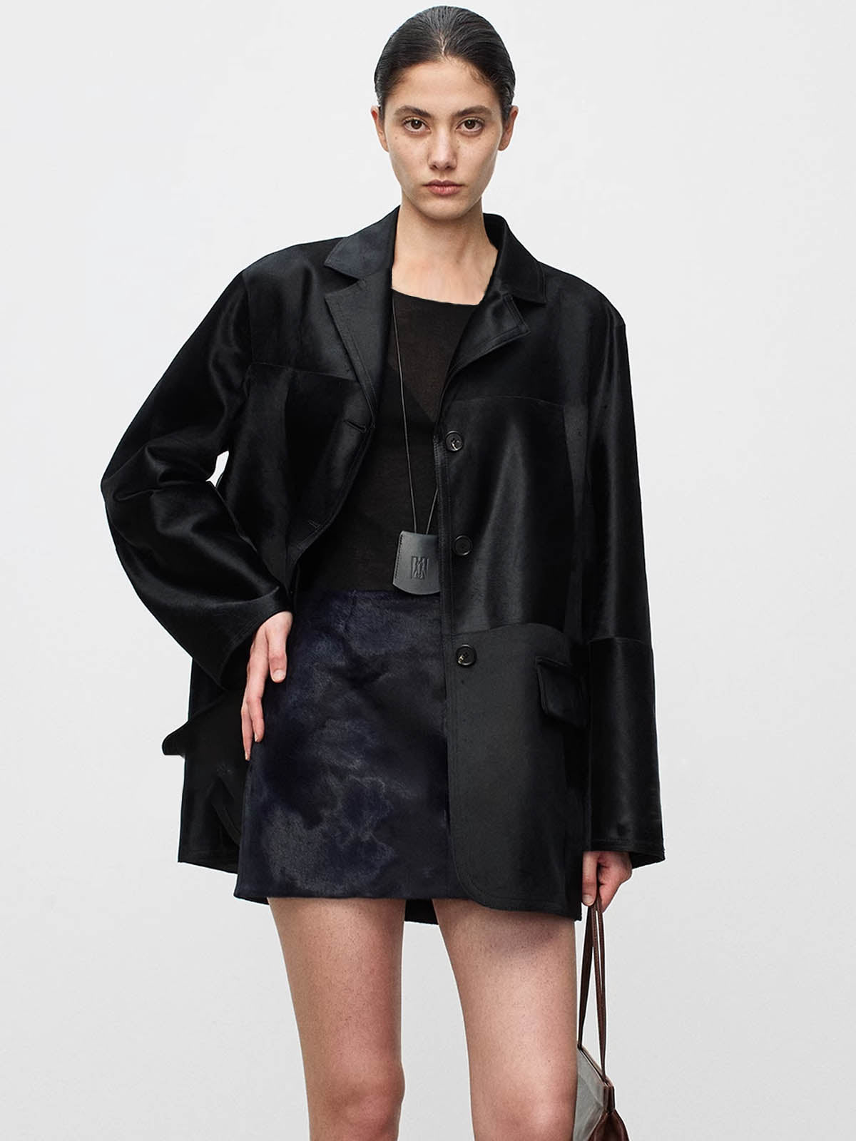 Yün Karışımlı İnce Şeffaf Kazak Üst