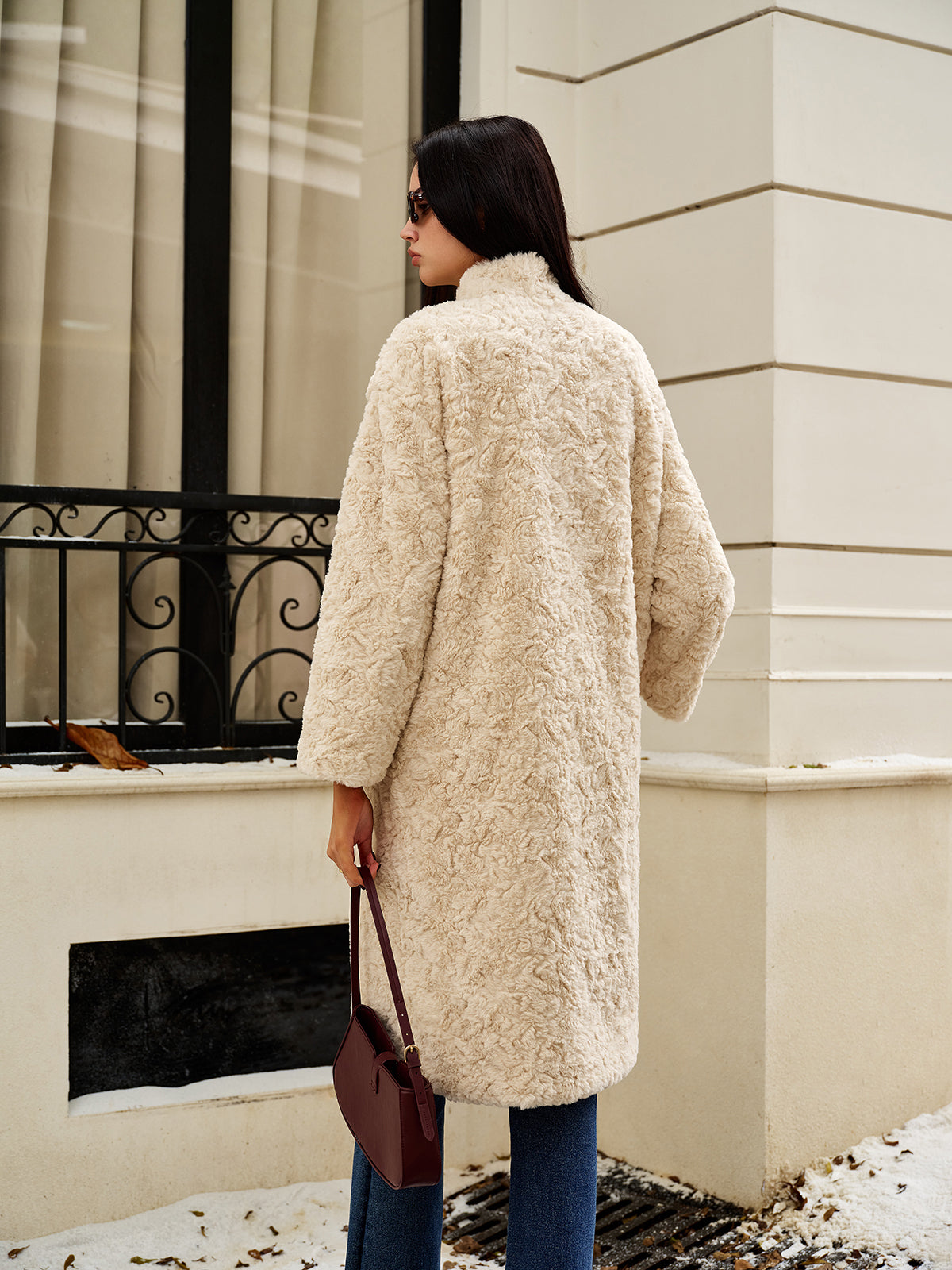 Helga Yüksek Yaka Palto