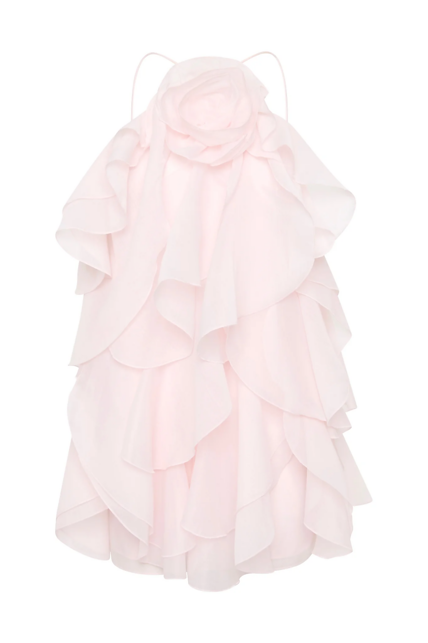 Aje Pandorea Katmanlı Mini Elbise Pastel Pembe
