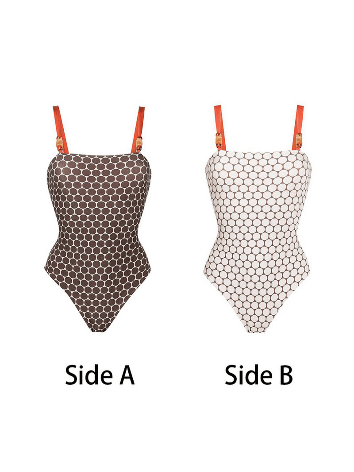 Keri Dot Baskılı Mayo Pareo İki Parçalı Set