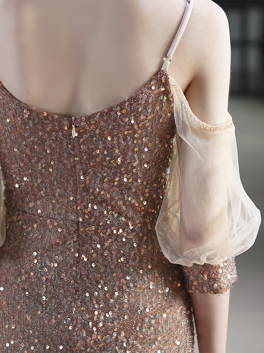 Eulalia Puf Kol Maxi Elbise