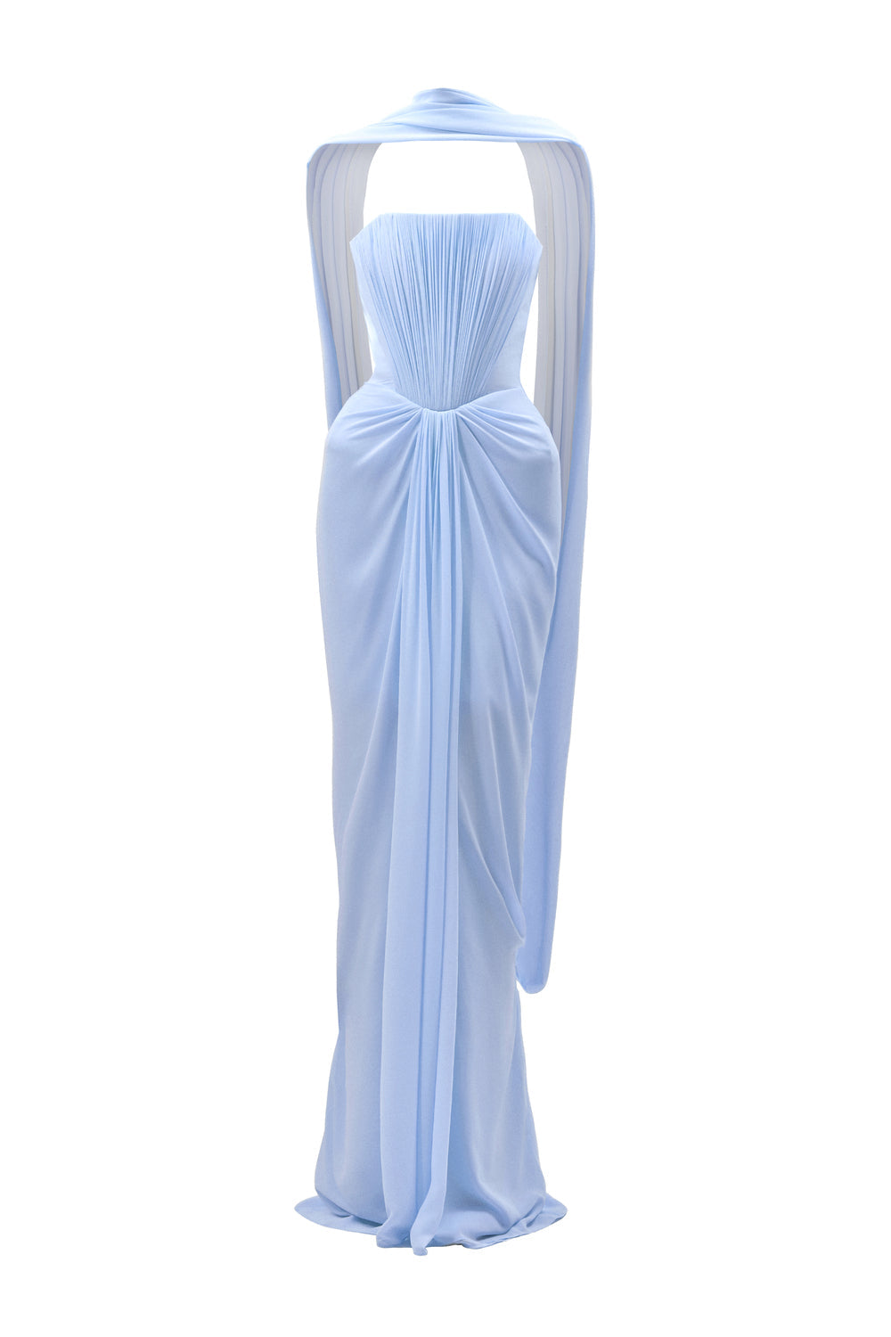 Marivelle Maxi Elbise-Mavi