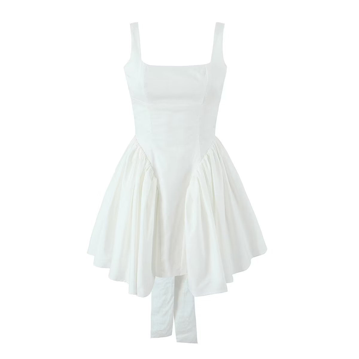 Christie Mini Elbise -Beyaz