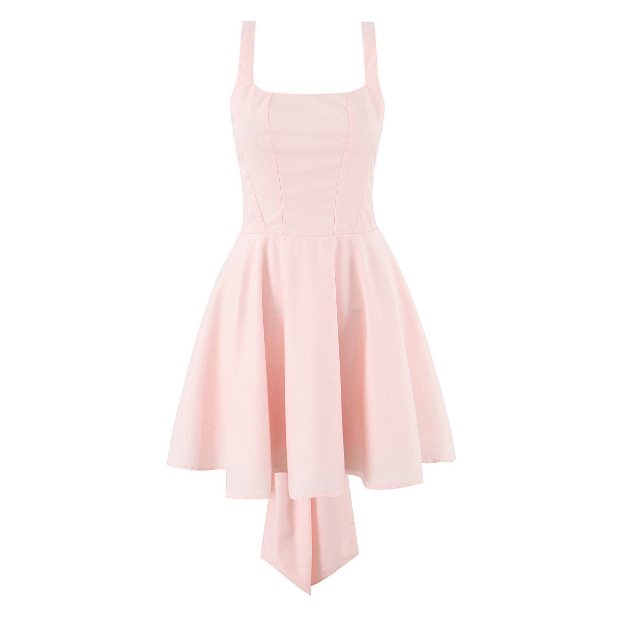 Rue Mini Elbise - Pembe