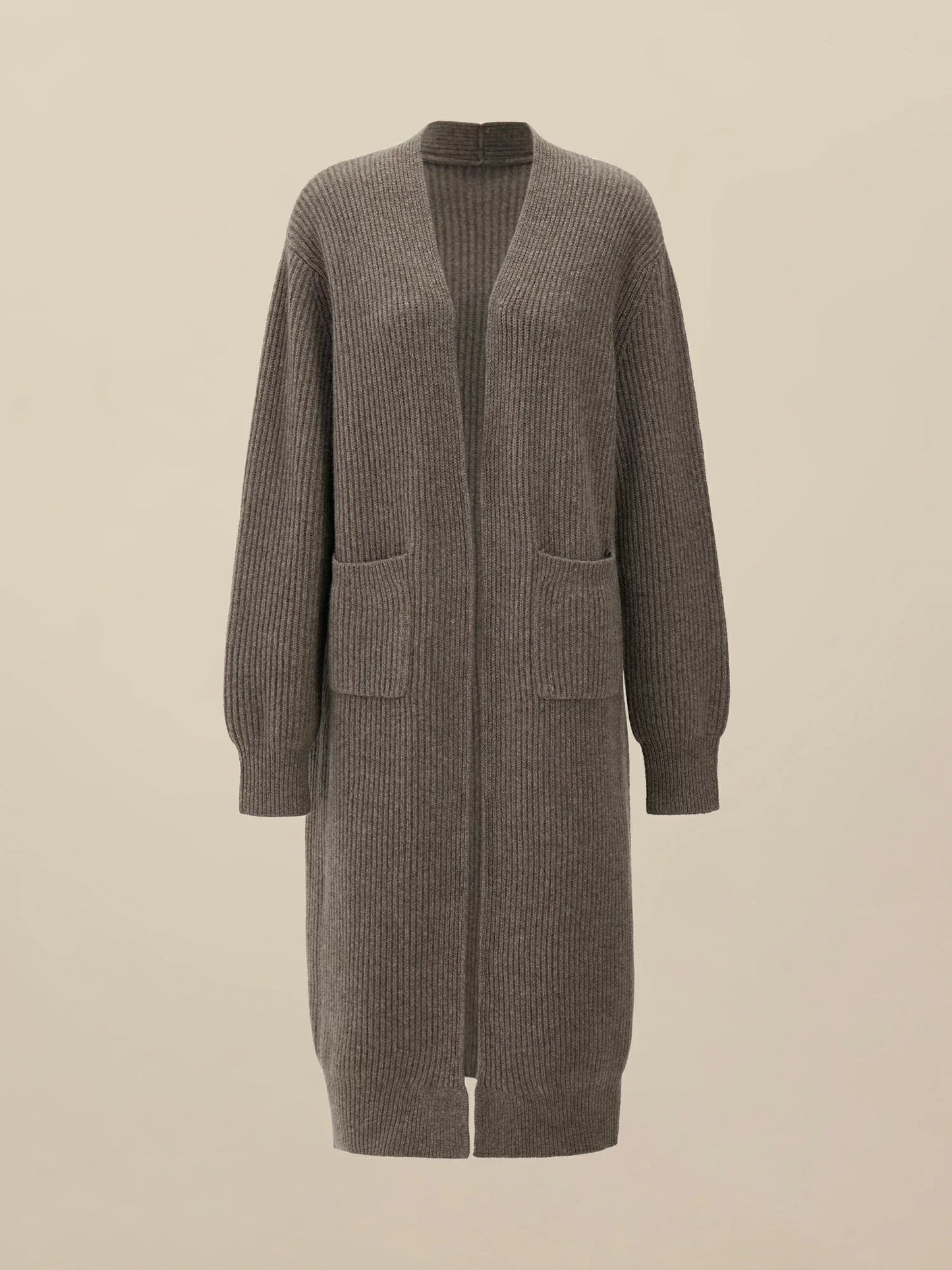 Kadın %79,5 Yakwool Uzun Kollu Hırka