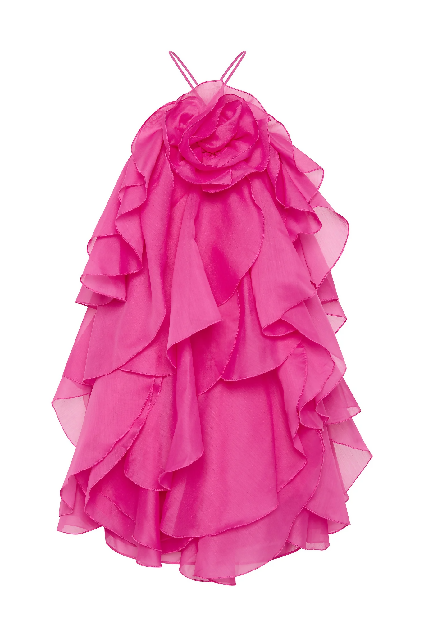 Aje Pandorea Katmanlı Mini Elbise-Pembe