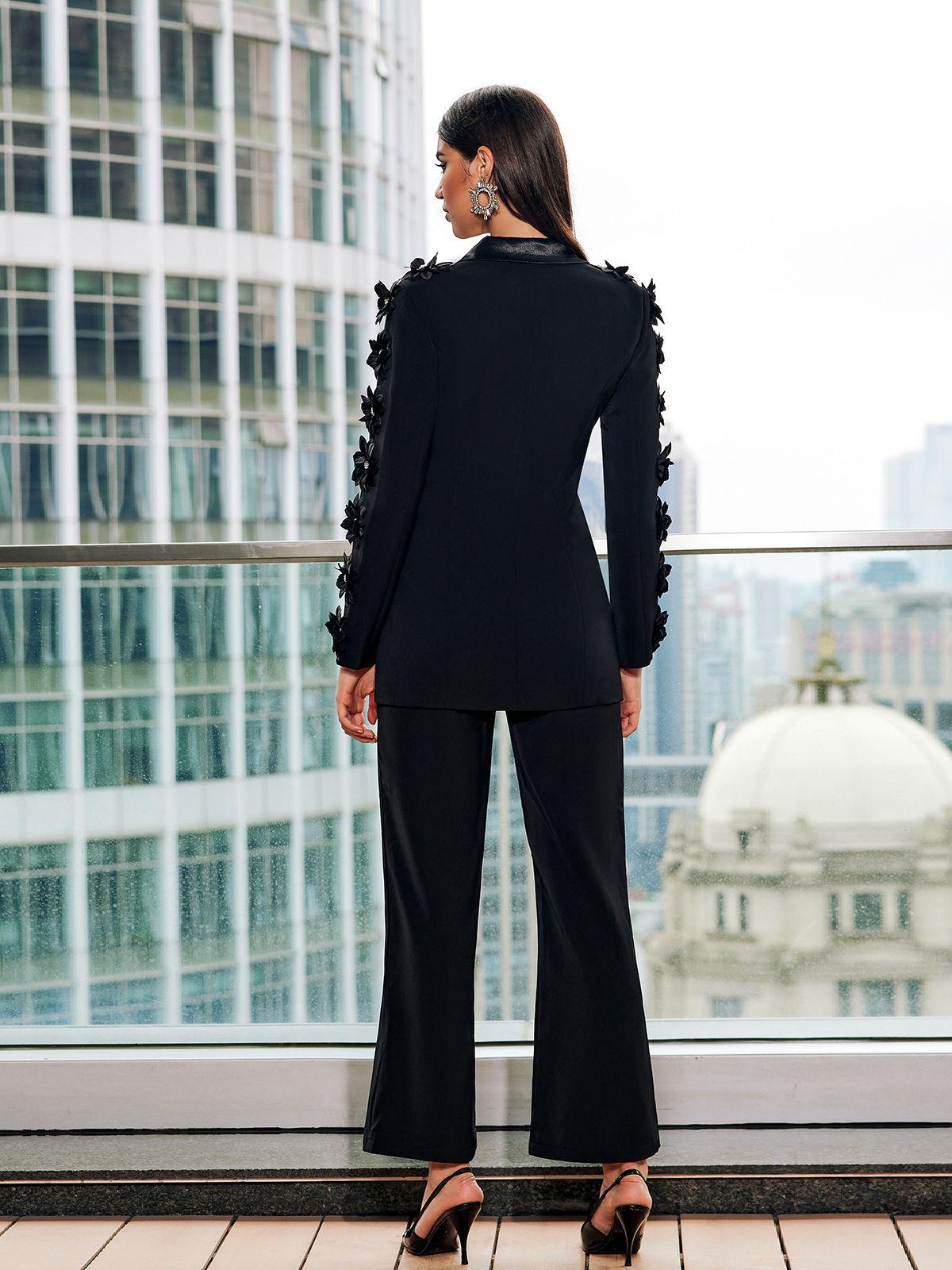 Zennor Çiçek Blazer Takım