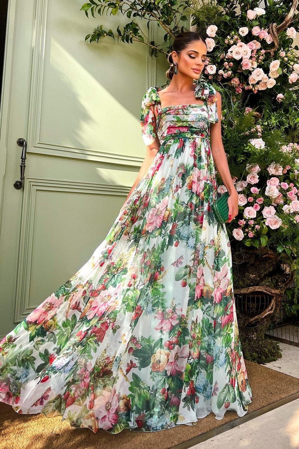 Dinah Maxi Elbise