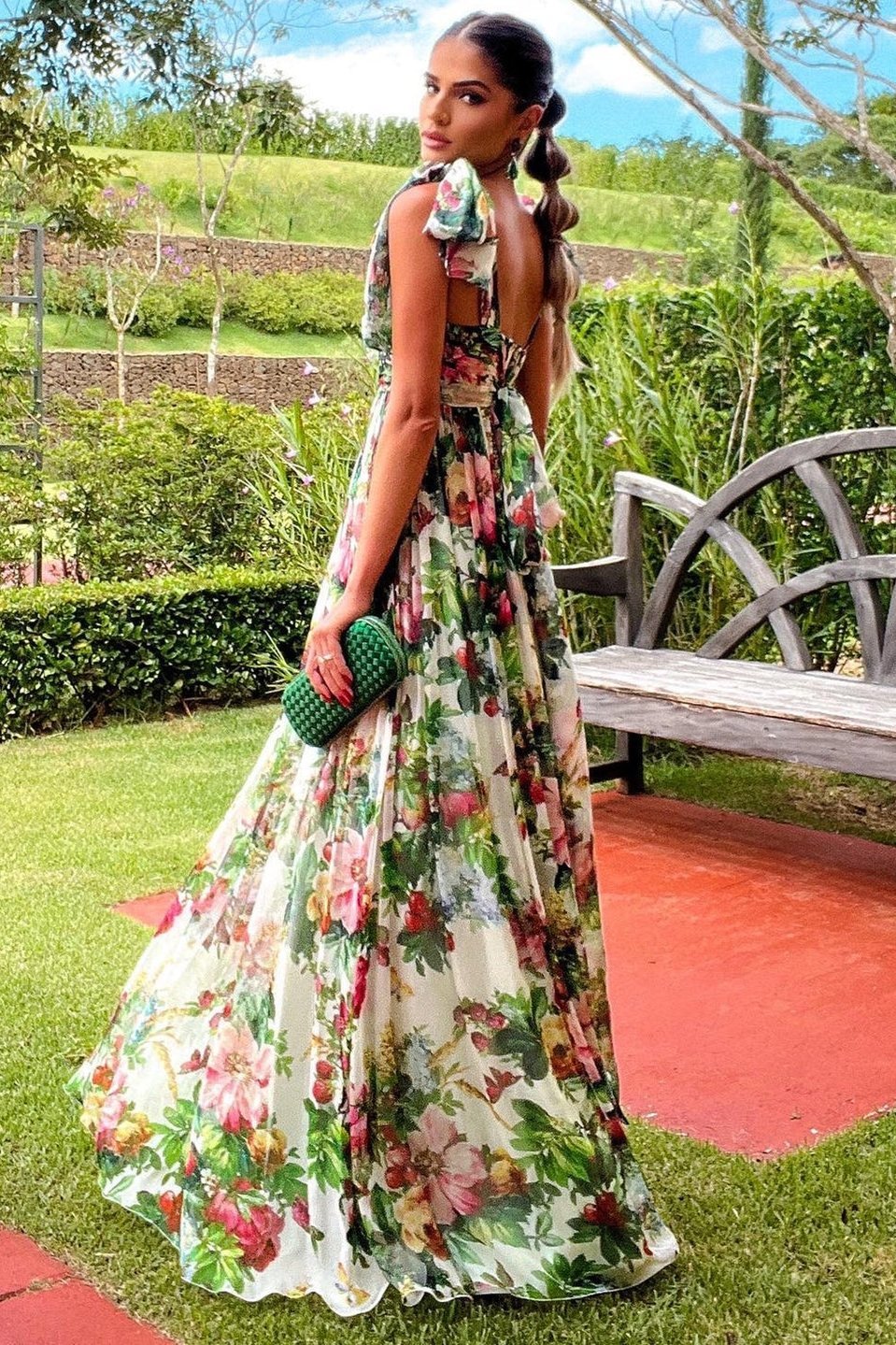 Dinah Maxi Elbise