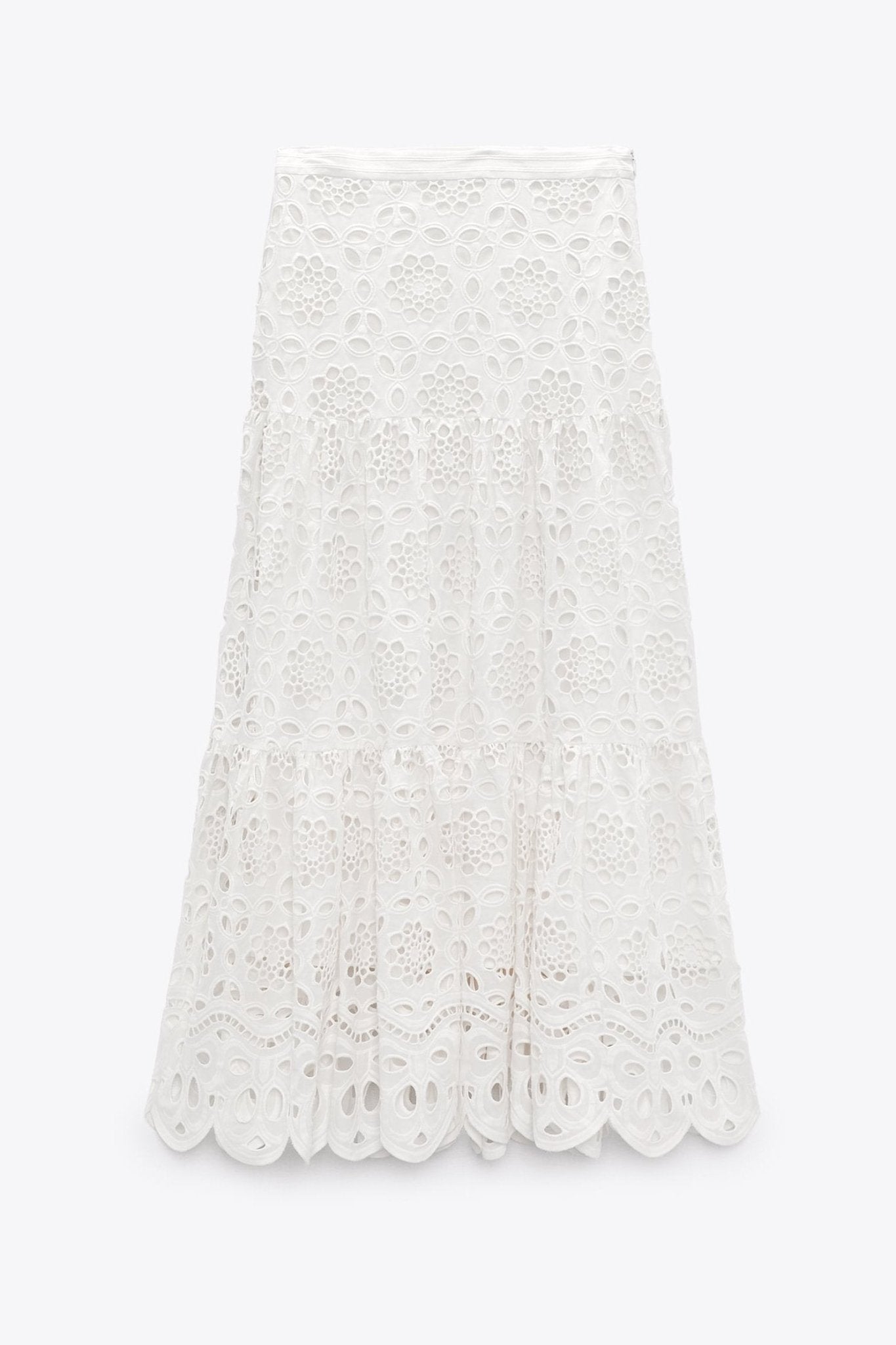 lsie Nakışlı Dantel Maxi Takım