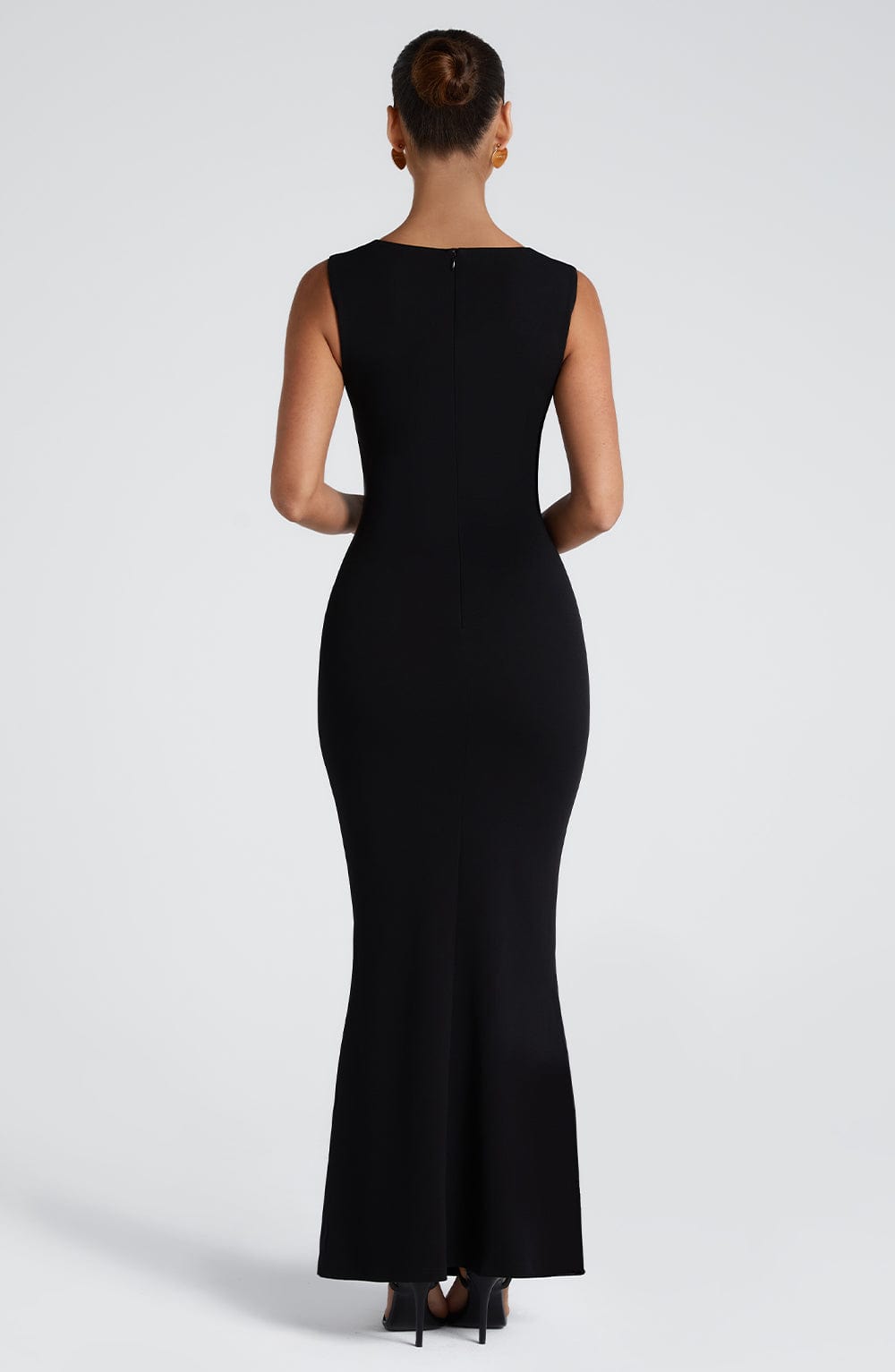 Helena Maxi Elbise - Siyah