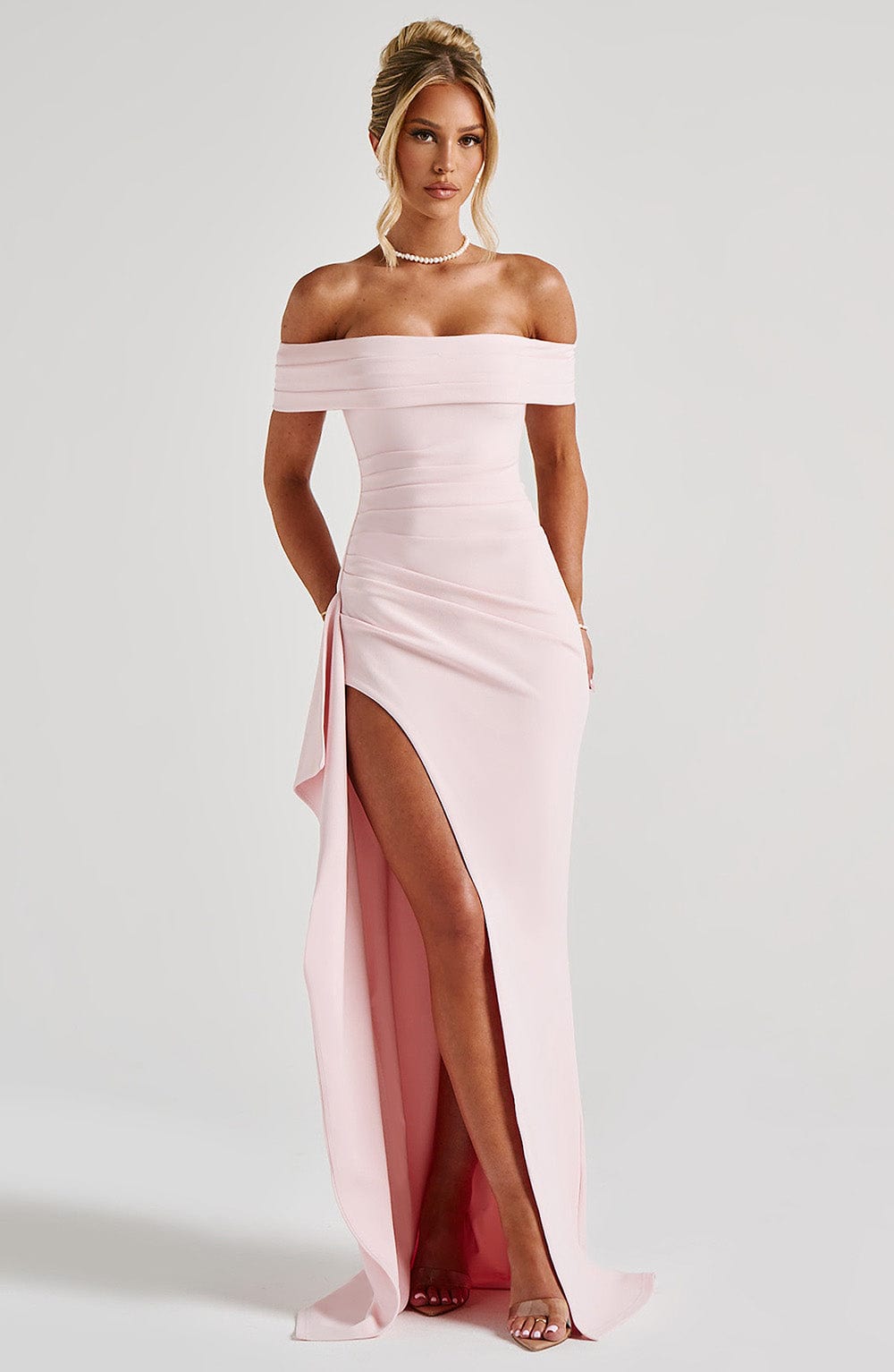 Joyce Maxi Elbise - Pembe