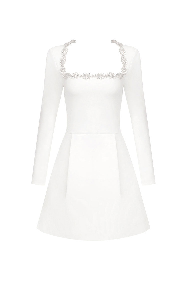 Jersey Parti Mini Elbise
