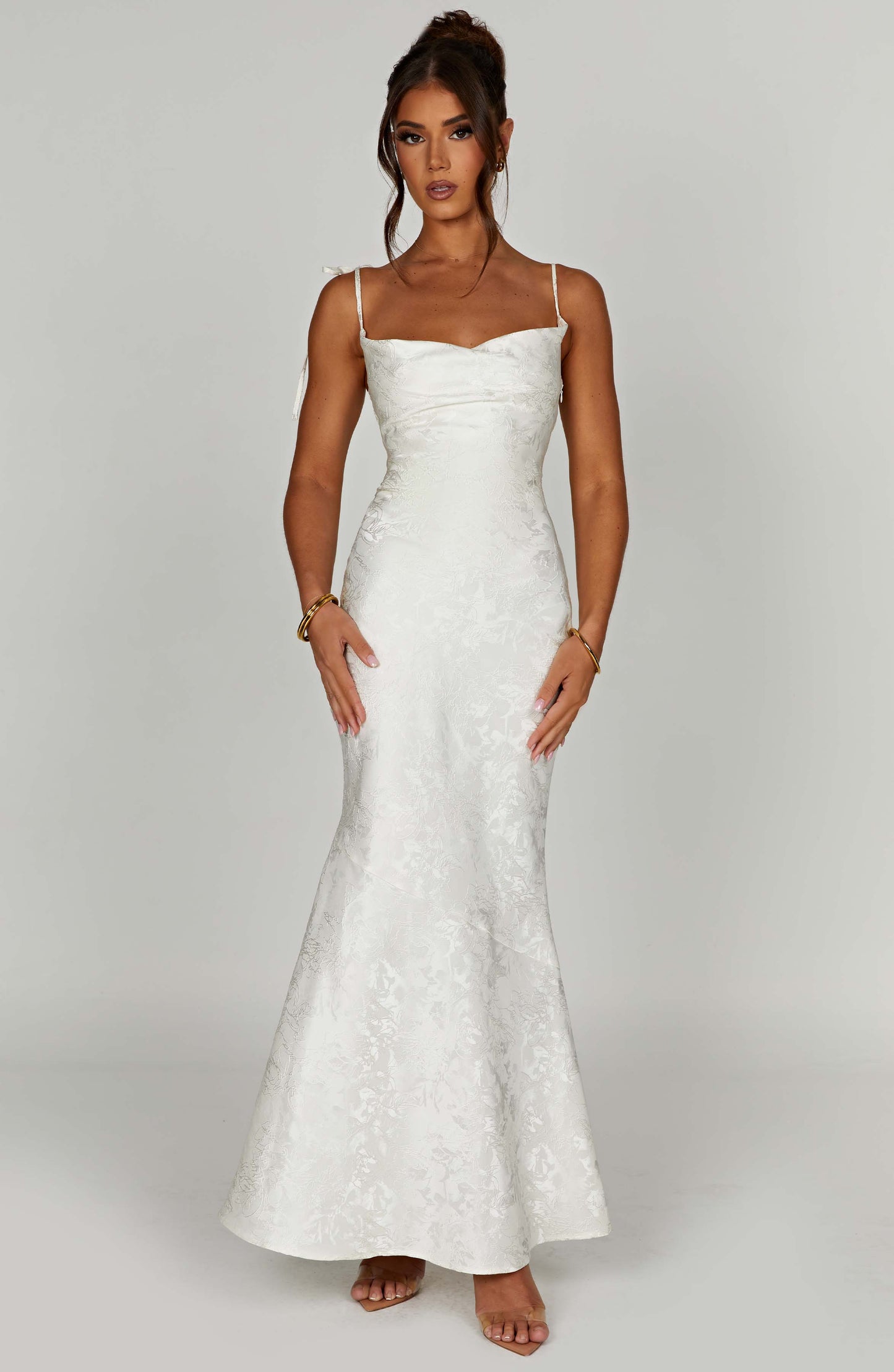 Whitney Maxi Elbise - Fildişi