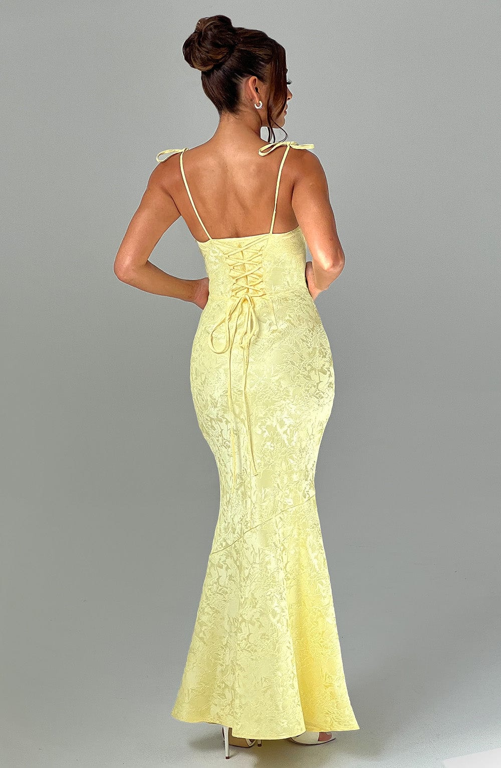 Whitney Maxi Elbise - Sarı