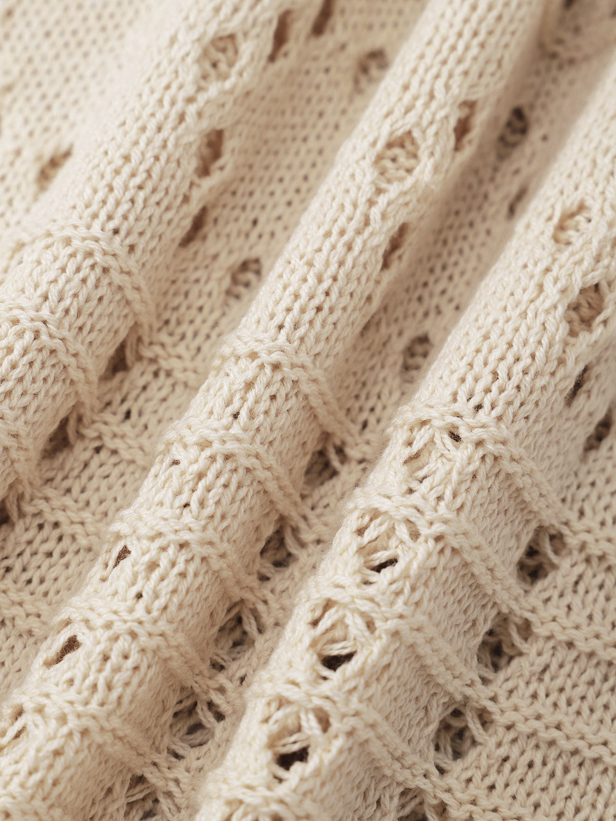 Sırt Dekolteli Örgü Pareo