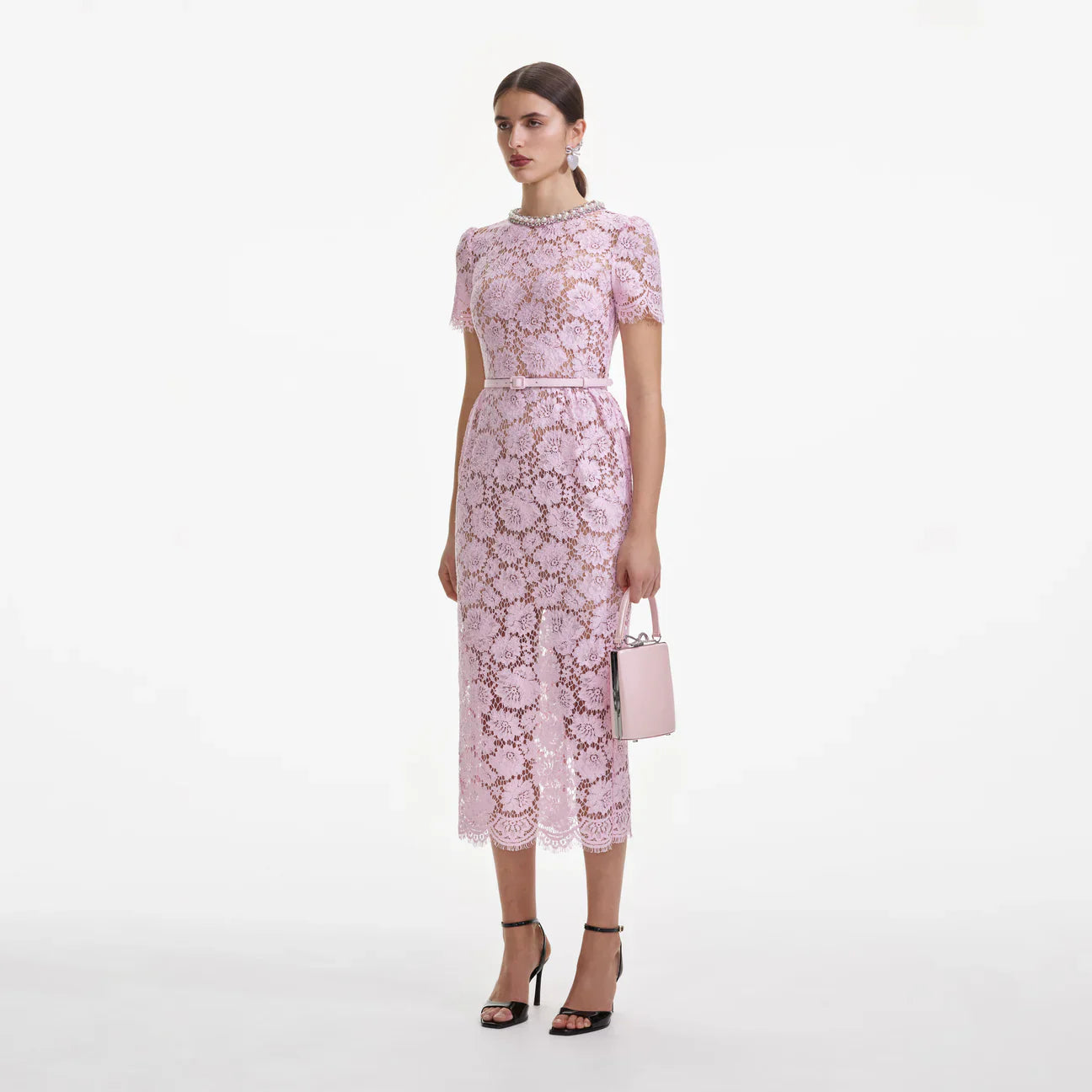 Sukienka koronkowa Rosalie midi