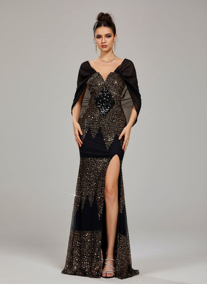 Sukienka Belinda Herringbone Maxi 