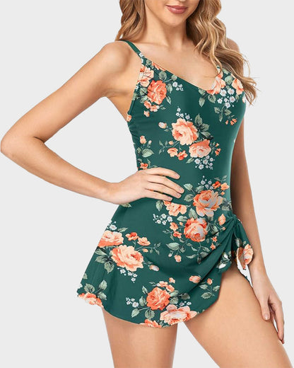 Kadın Karın Kontrollü Slim Fit Mayo