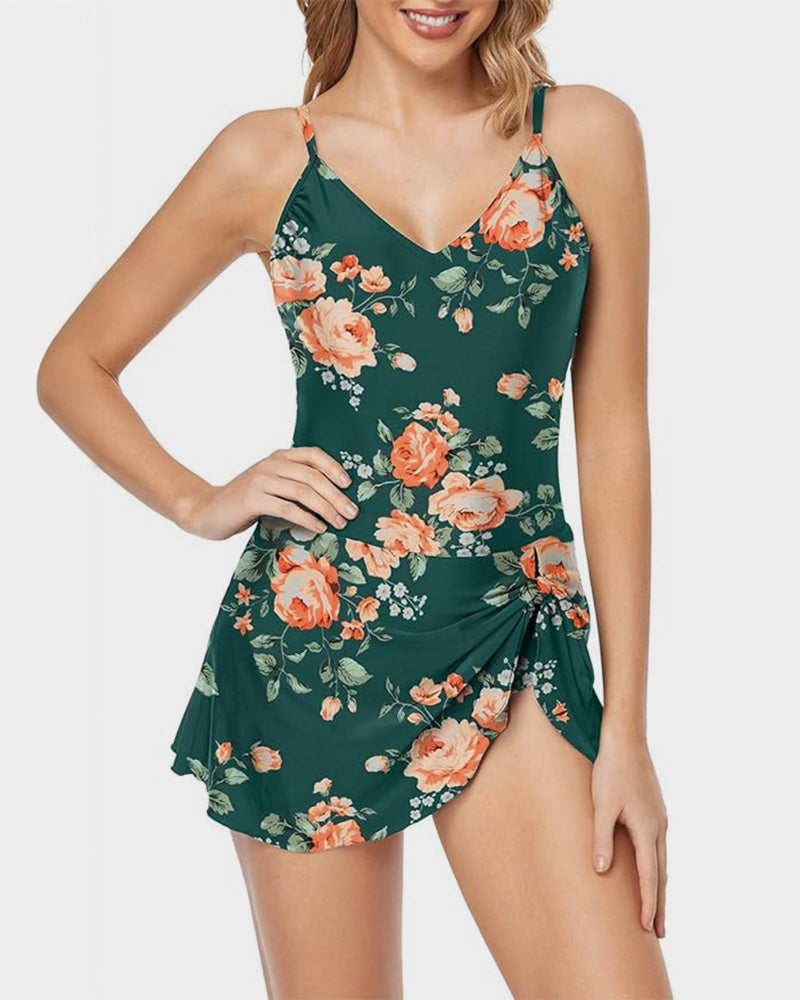 Kadın Karın Kontrollü Slim Fit Mayo