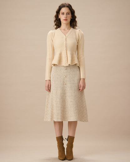 Jocasta Kardigan Top Zapinany na Guziki