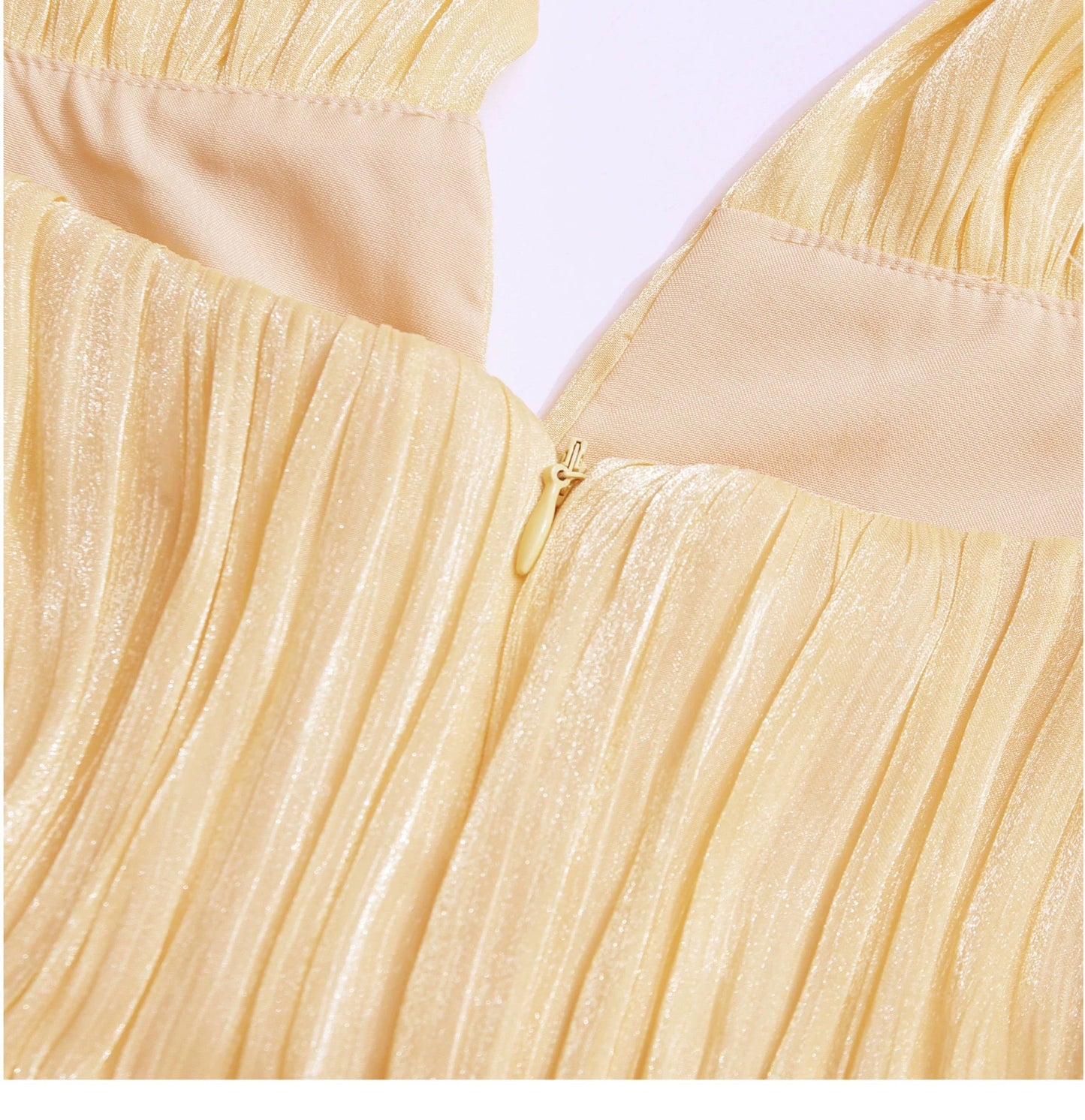 Aurora Güneş Işığı Maxi Elbise