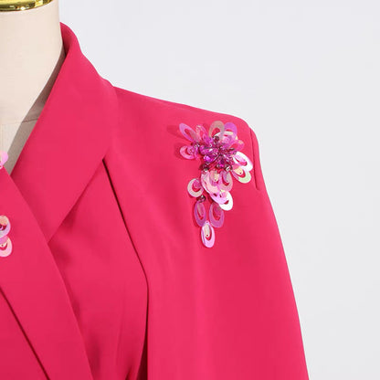 Stella Süslemeli Pelerin Mini Elbise