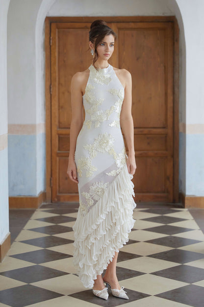 Theoline Midi Elbise