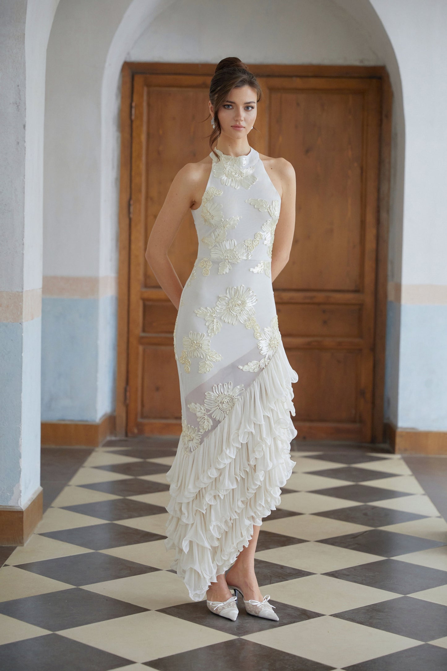 Theoline Midi Elbise