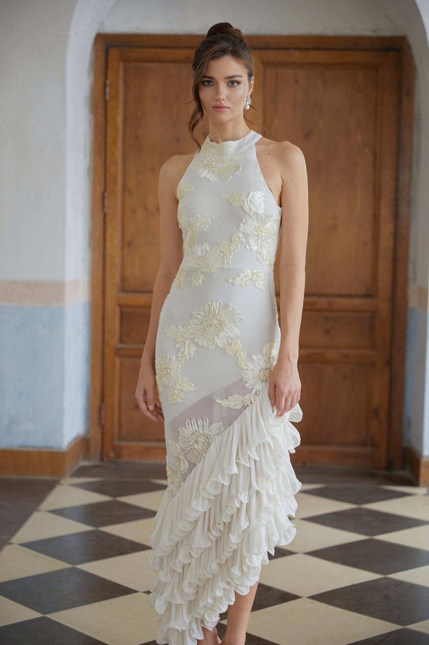 Theoline Midi Elbise