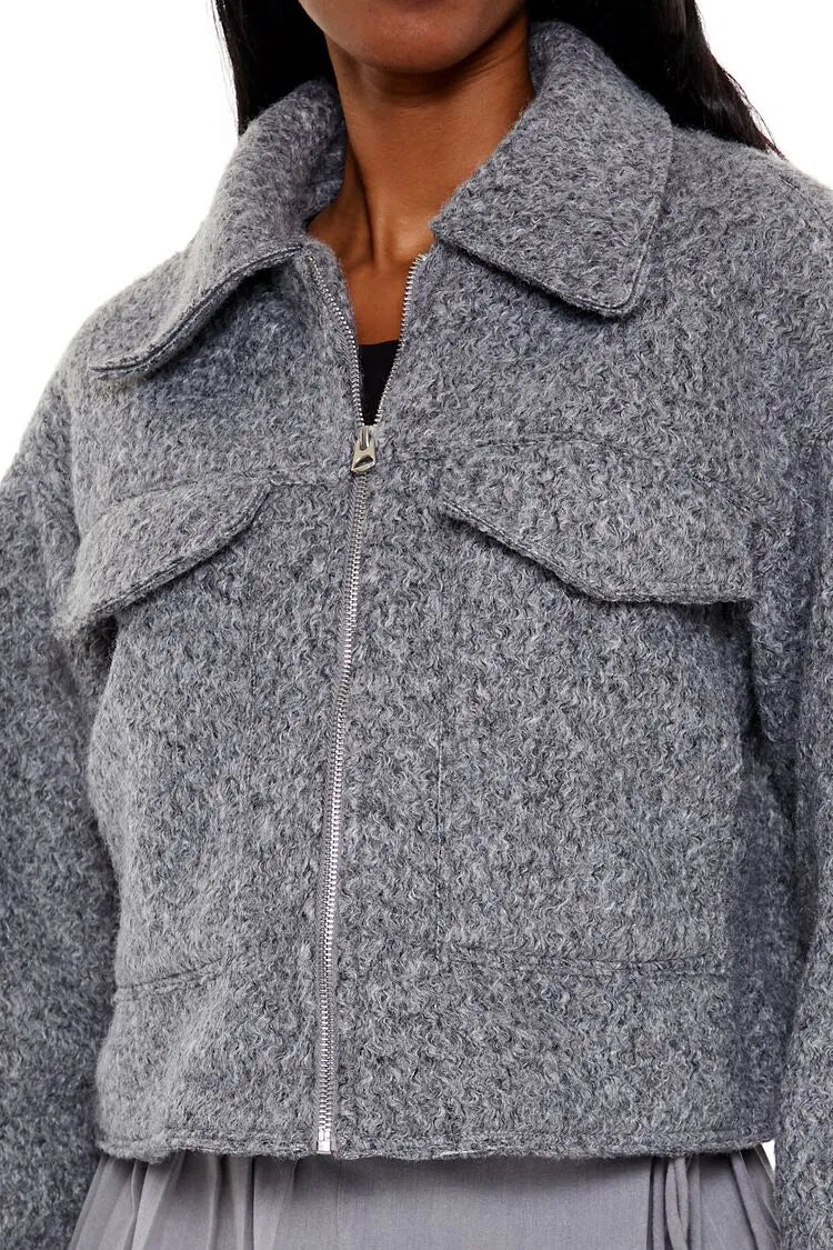 Polo Yaka Kısa Kaban