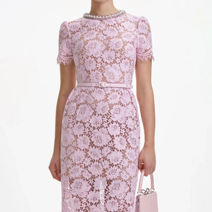 Sukienka koronkowa Rosalie midi