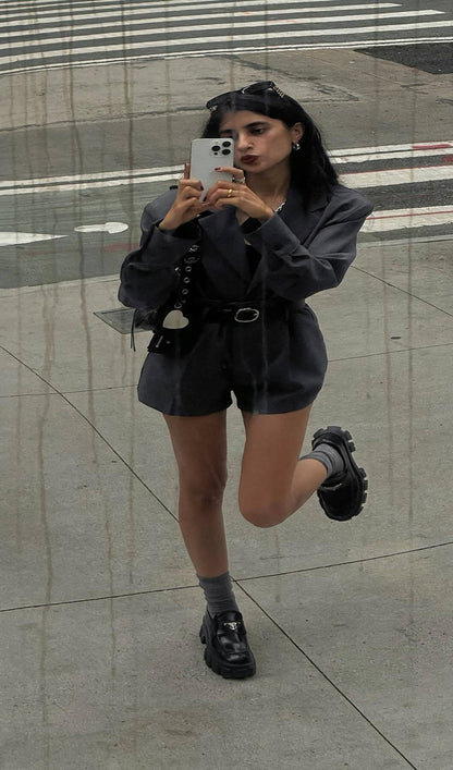 Solid Takım Şort İki Parçalı Takımlar