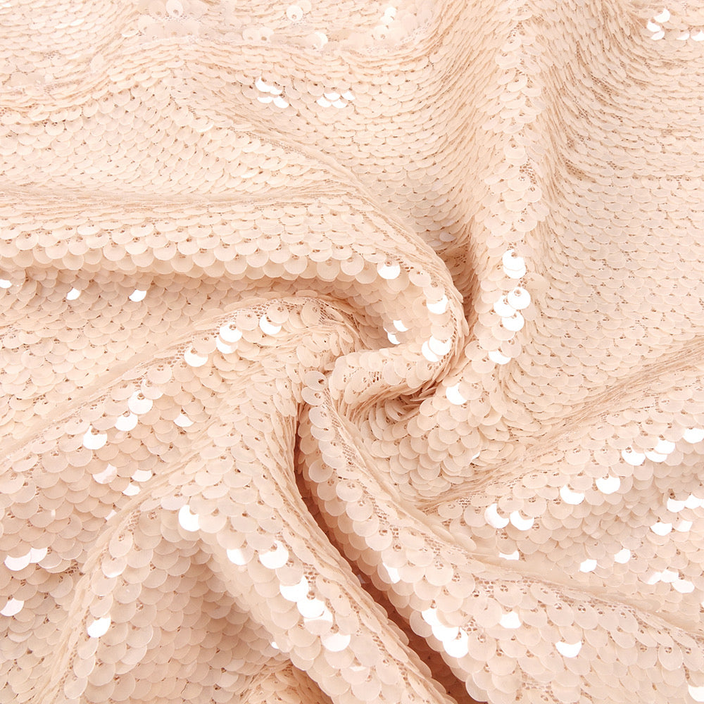 Sierra Rose Altın Pullu Set Maxi Elbise